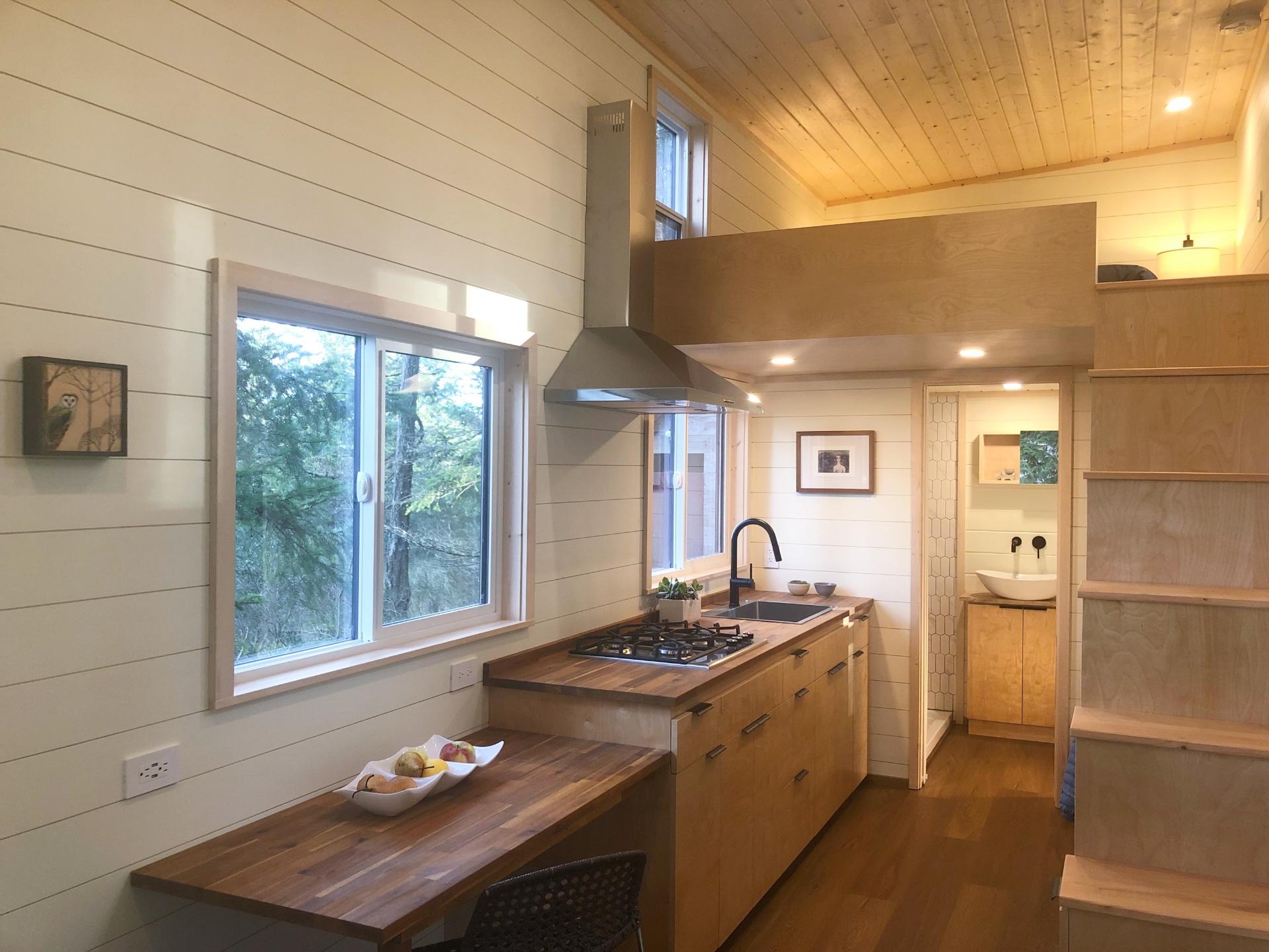 Kitchen & Dining Area - Arbutus 24 by Artelle Tiny Homes