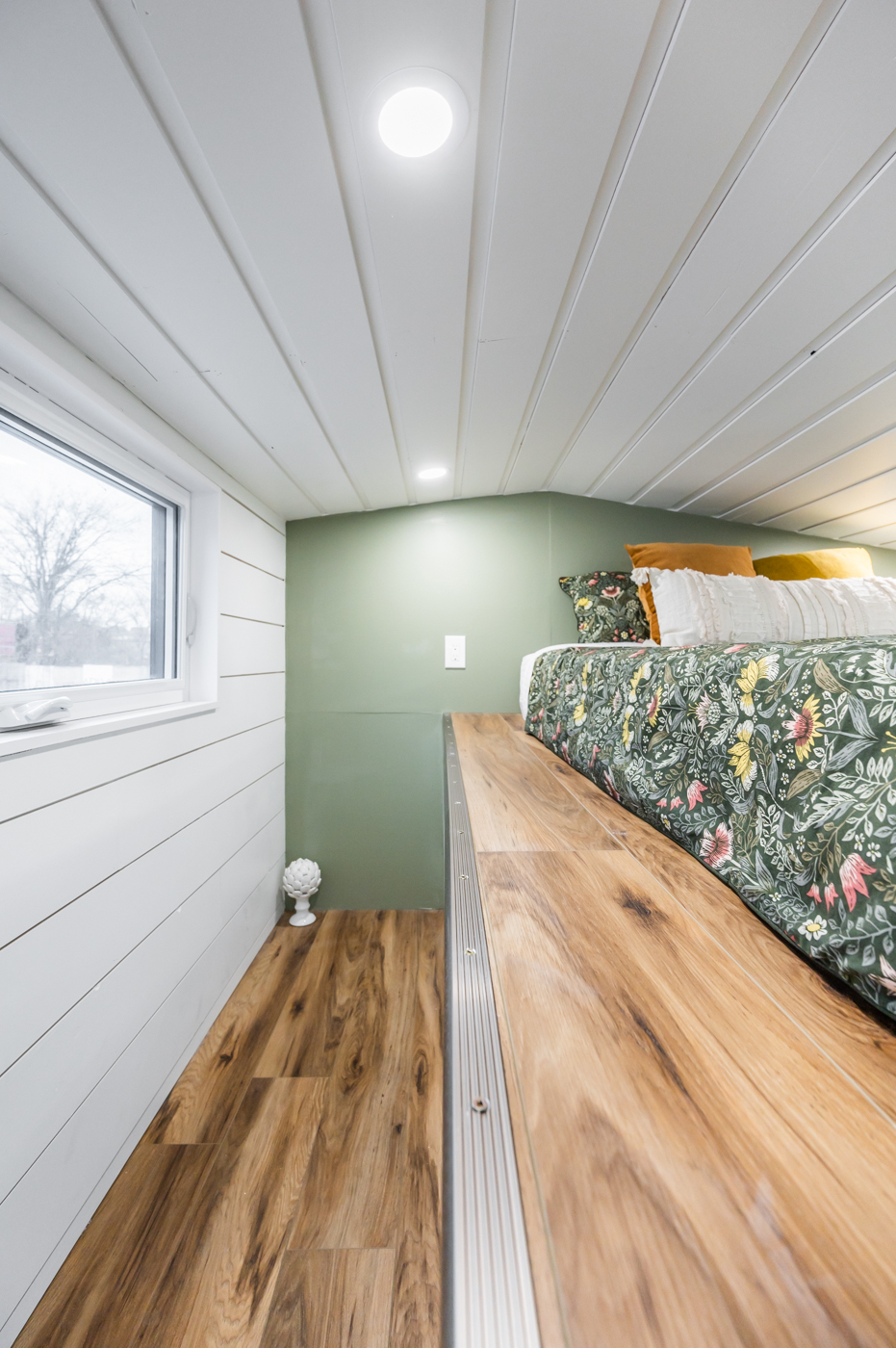 Standing Room in Loft - Pine Needle by Acorn Tiny Homes