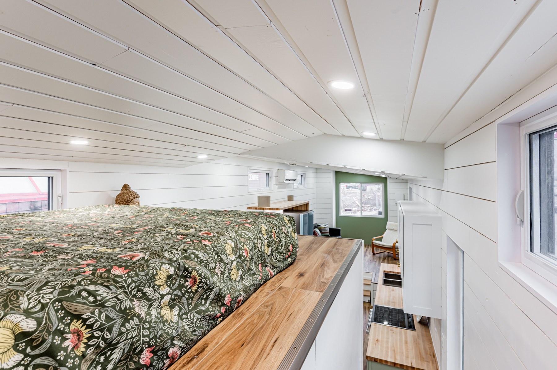 View From Loft - Pine Needle by Acorn Tiny Homes