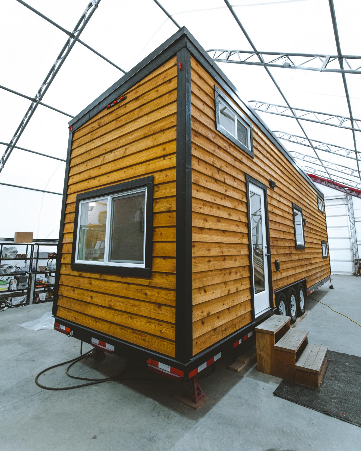 All Wood Exterior - Simply Heaven Flex by Sunshine Tiny Homes