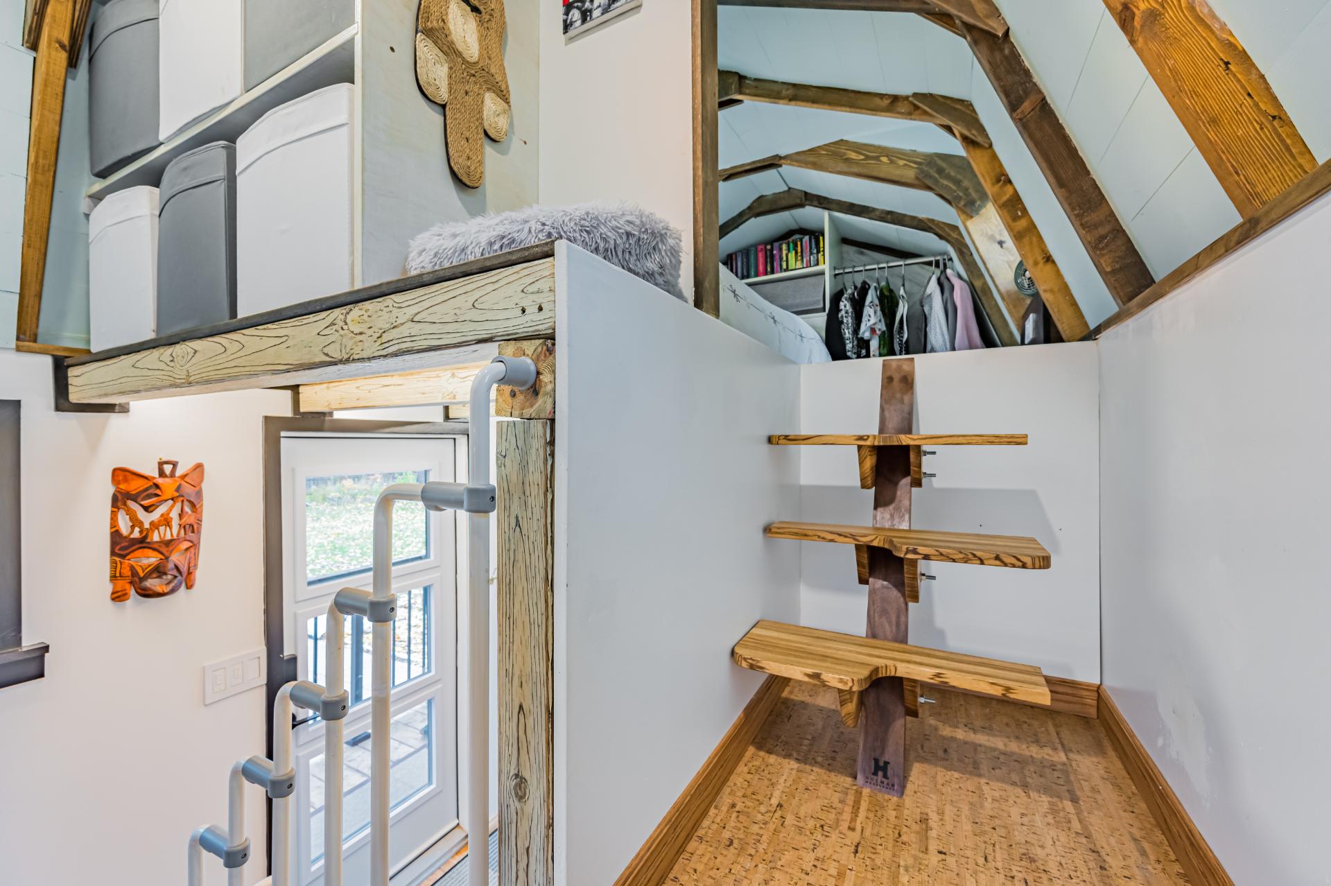 Loft Stairs - Domek by Acorn Tiny Homes