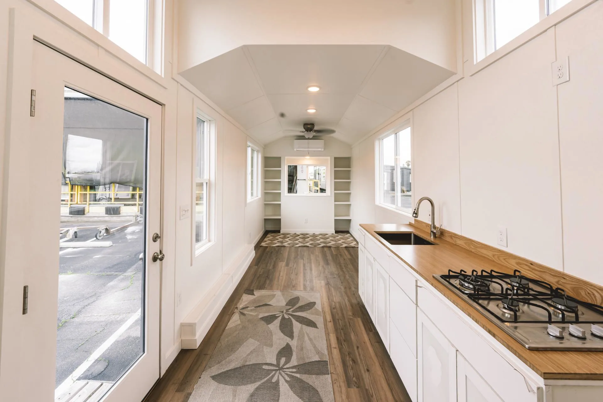 View of Kitchen and Living Area From Entryway - Gallery 30 by California Tiny House