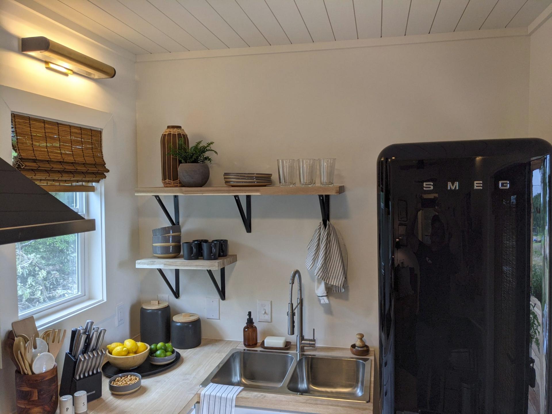 Kitchen with SMEG Refrigerator - Joshua by Bob's Containers