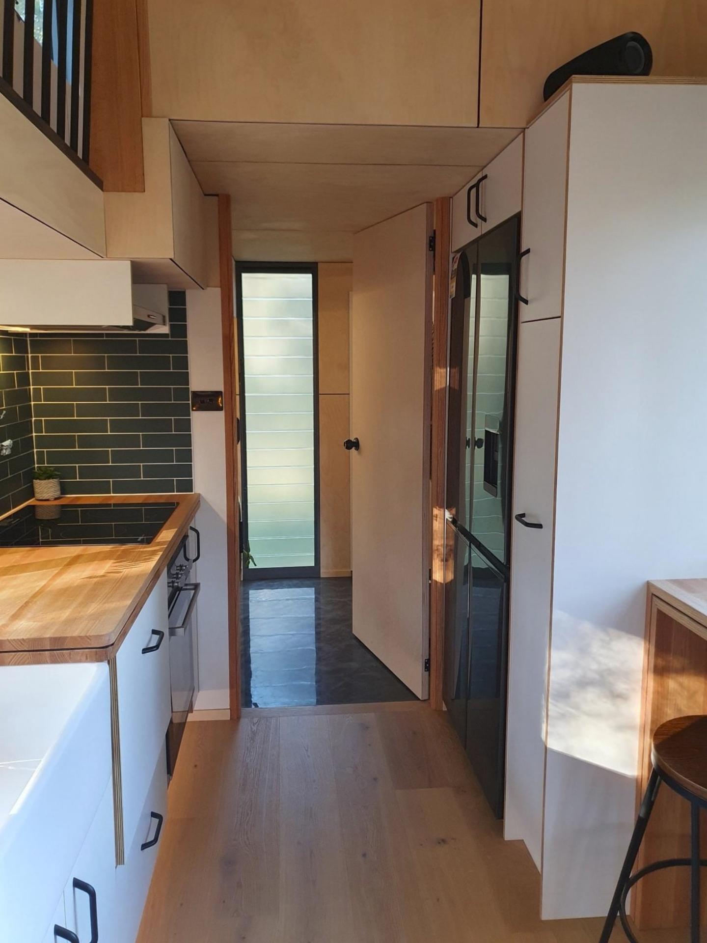 Kitchen and Bathroom - GrandHaus by Häuslein Tiny House Co