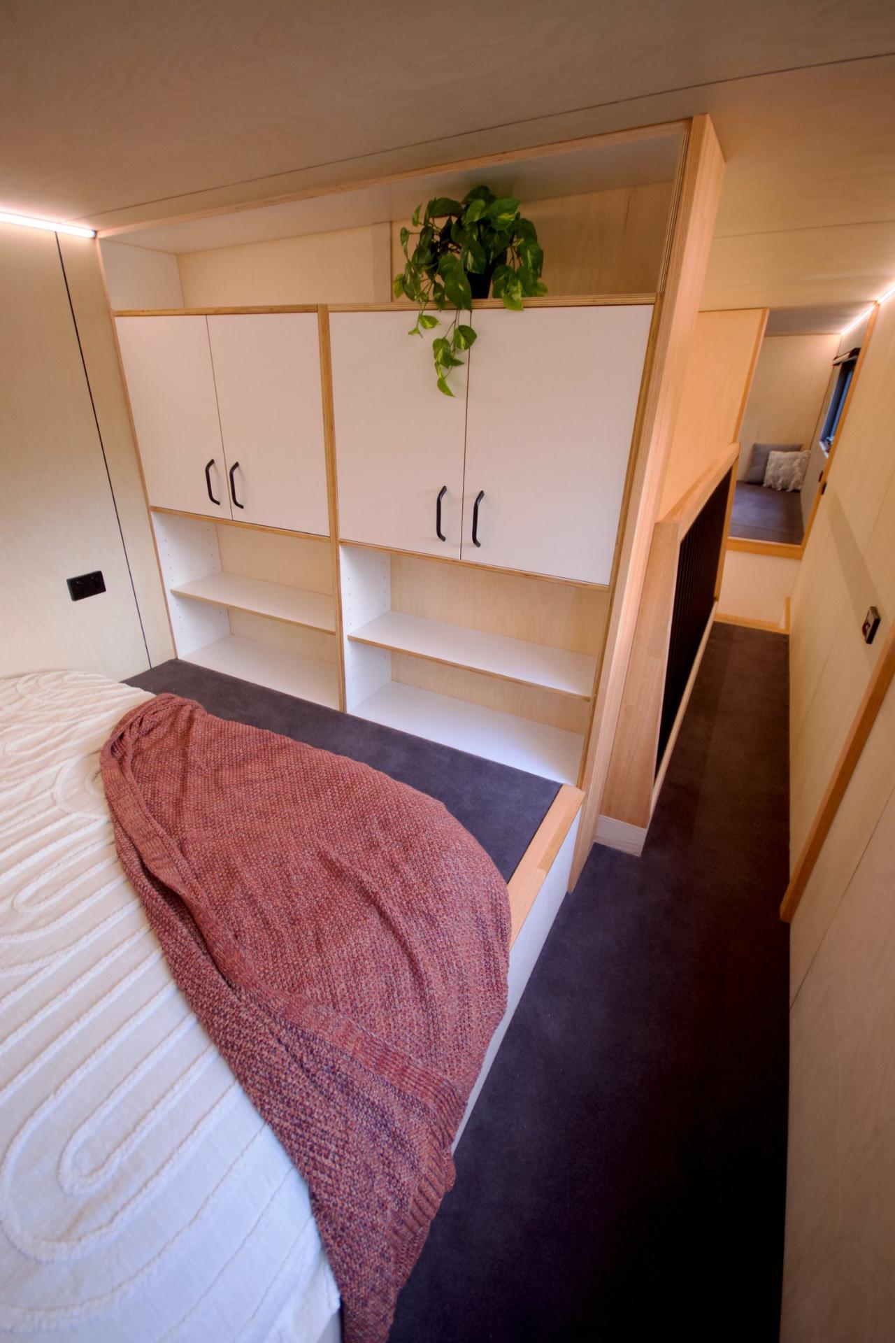 Loft Storage Space - GrandHaus by Häuslein Tiny House Co