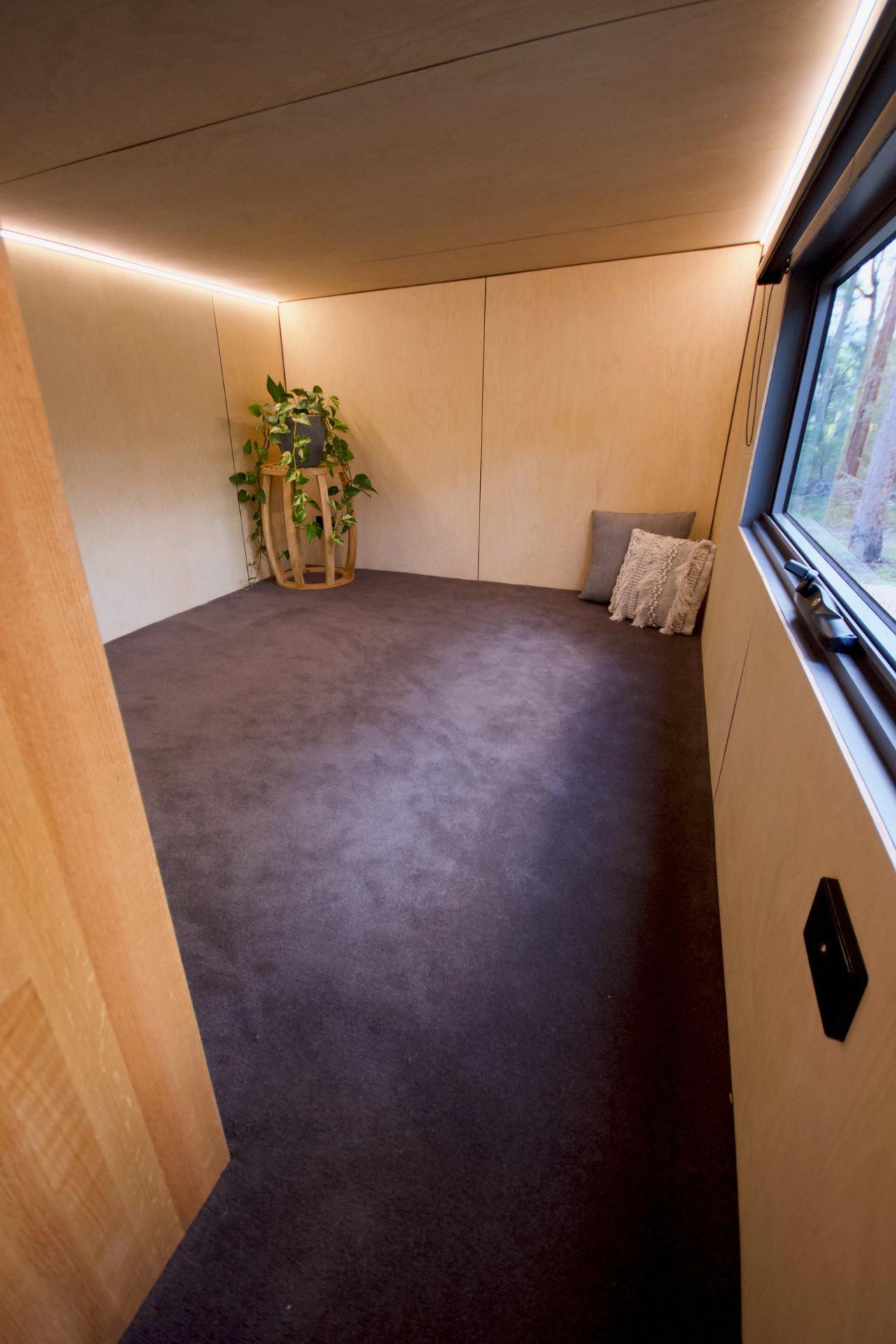 Second Loft with Carpet - GrandHaus by Häuslein Tiny House Co