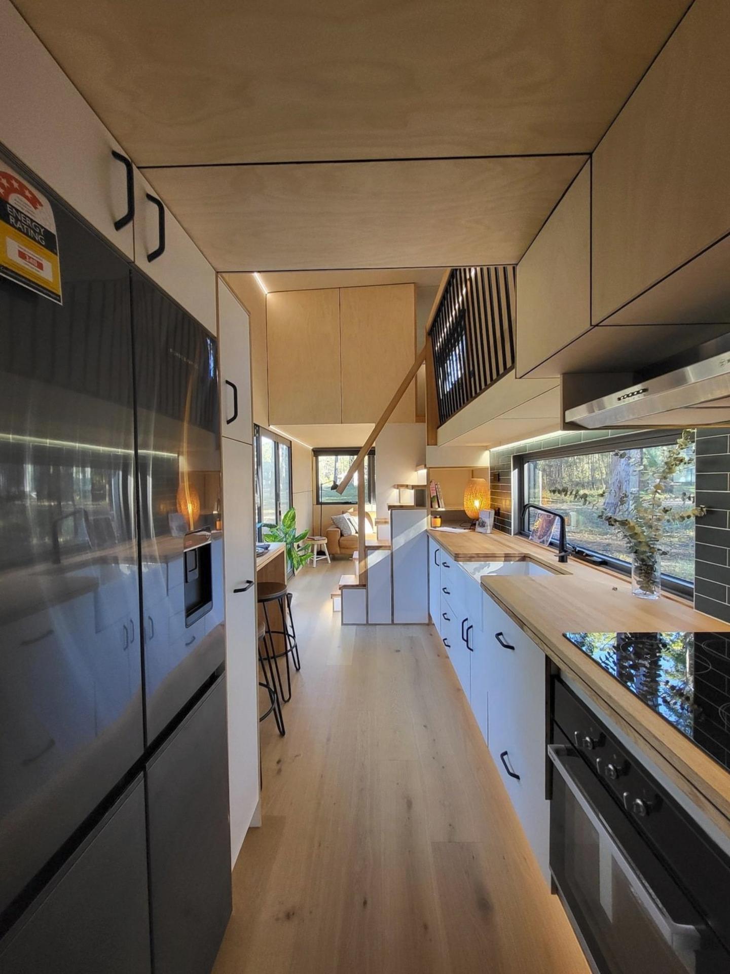 Galley Kitchen - GrandHaus by Häuslein Tiny House Co