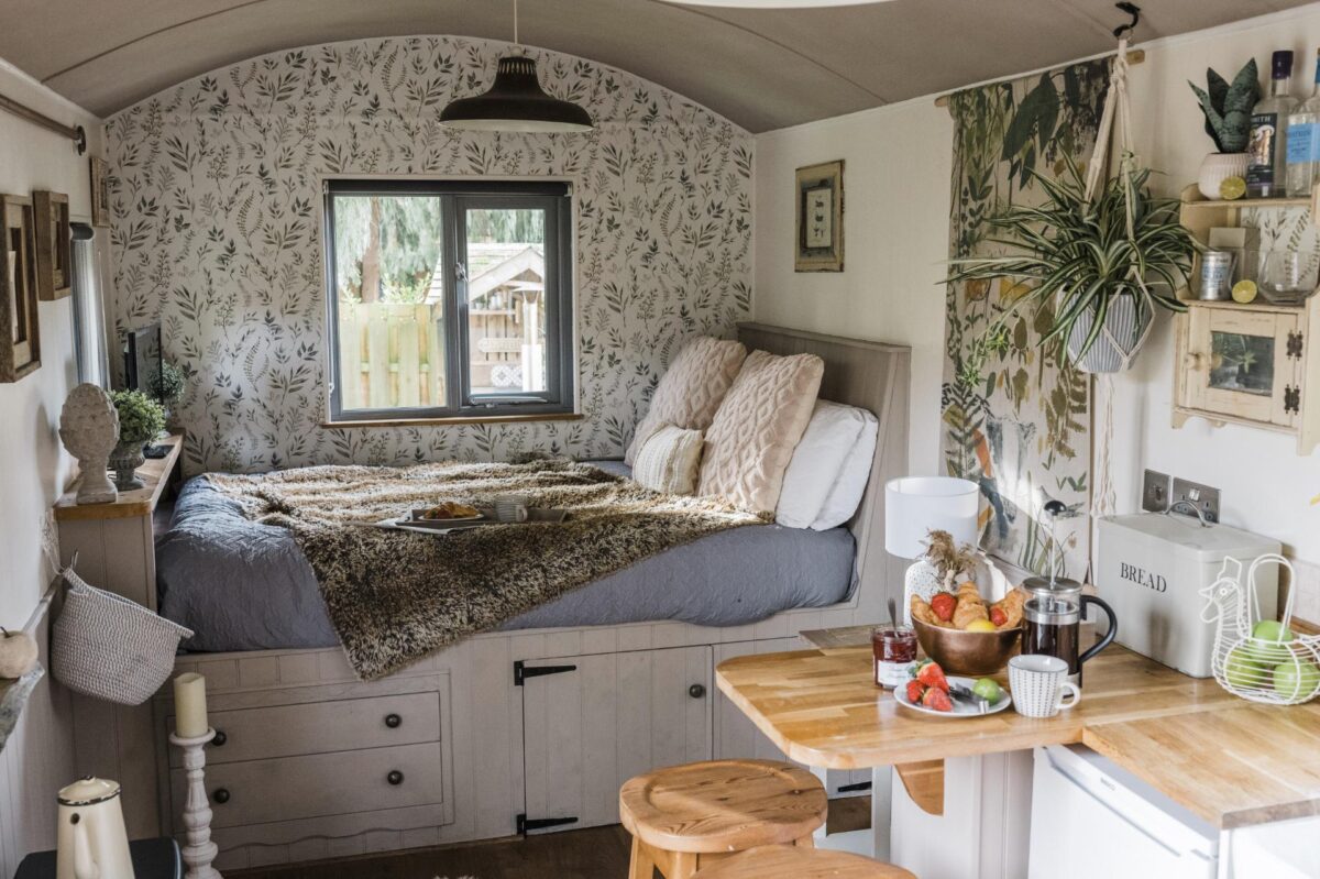 Shepherds Rest at The Shepherds Hut Retreat