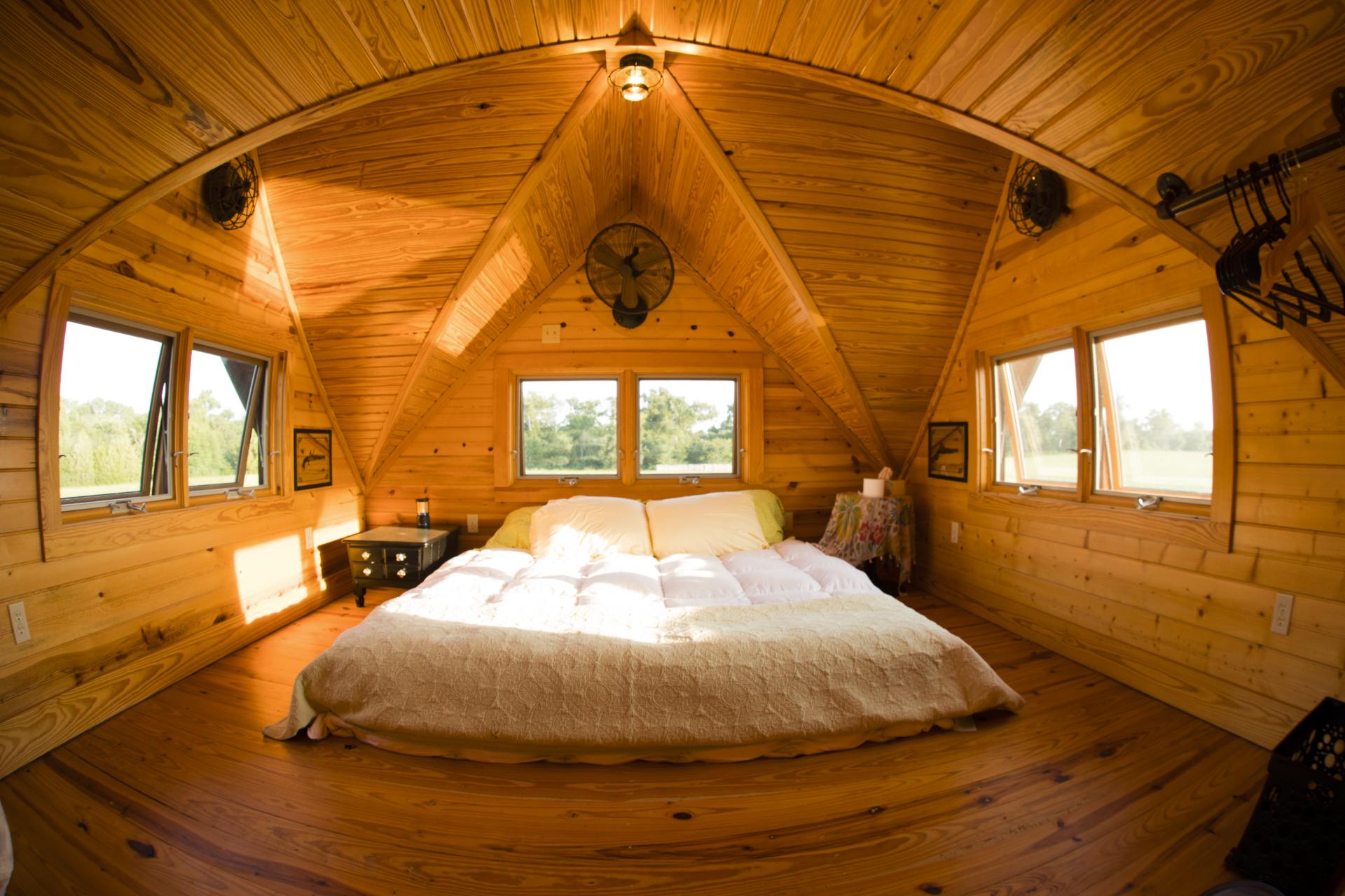 Bedroom Loft - The Cabin at Bell & Brook Ranch