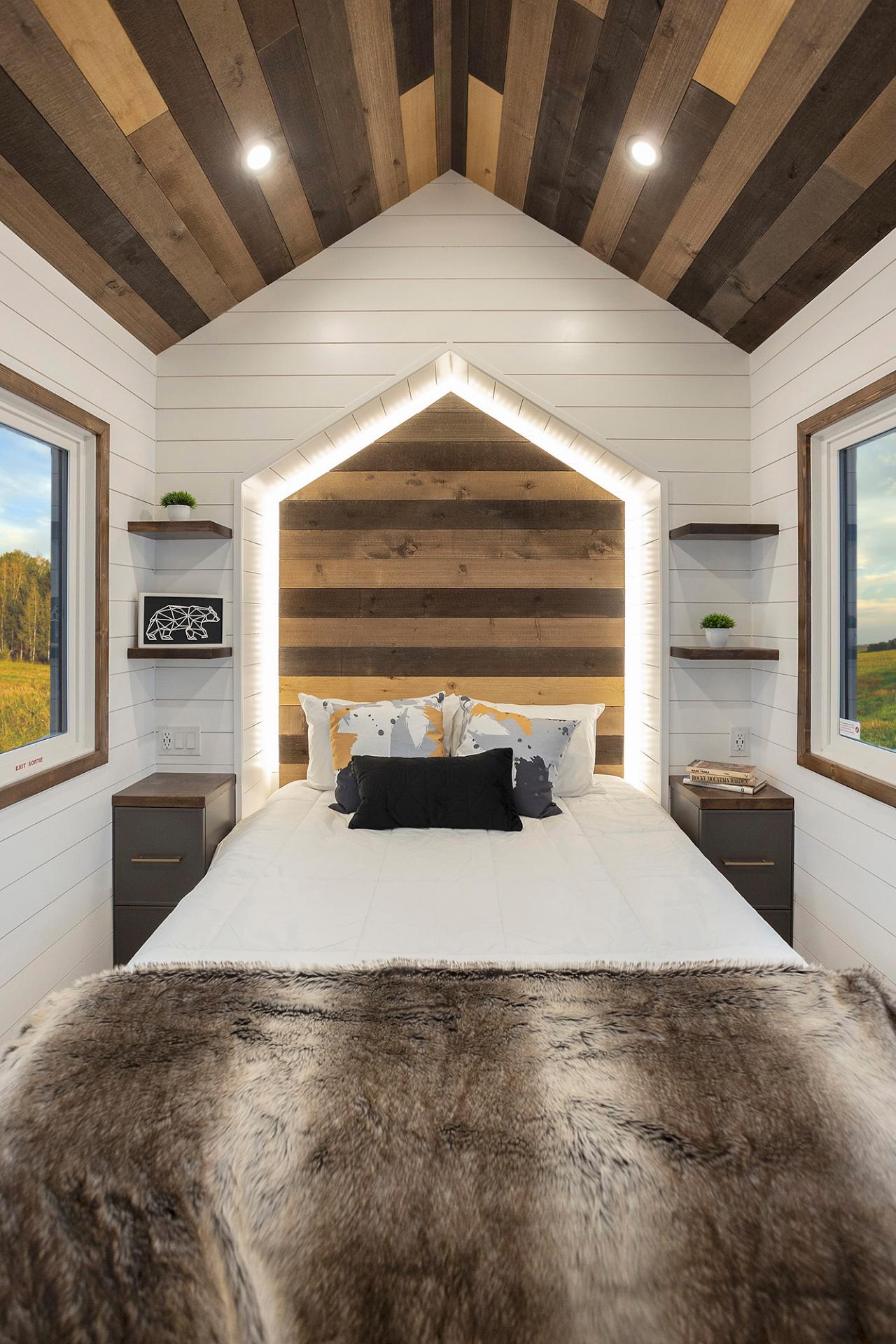 Main Floor Bedroom - Cascade by Tree Hugger Tiny Homes