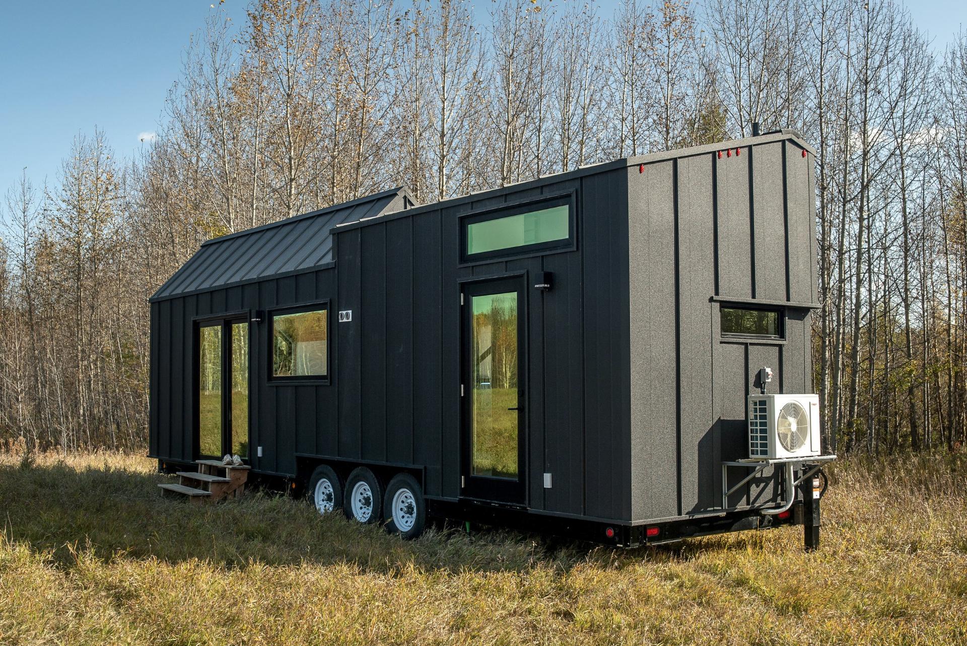 All Black Tiny House - Halcyon Lux by Fritz Tiny Homes