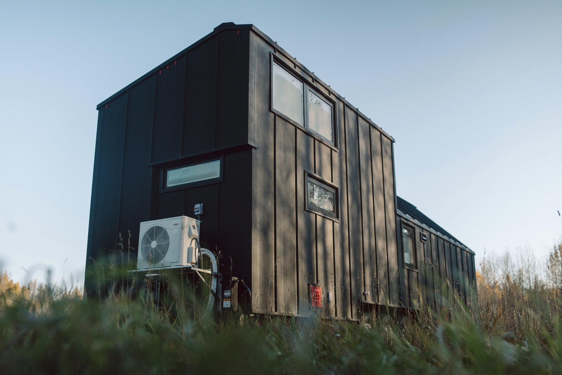 Rear of Tiny House - Halcyon Lux by Fritz Tiny Homes