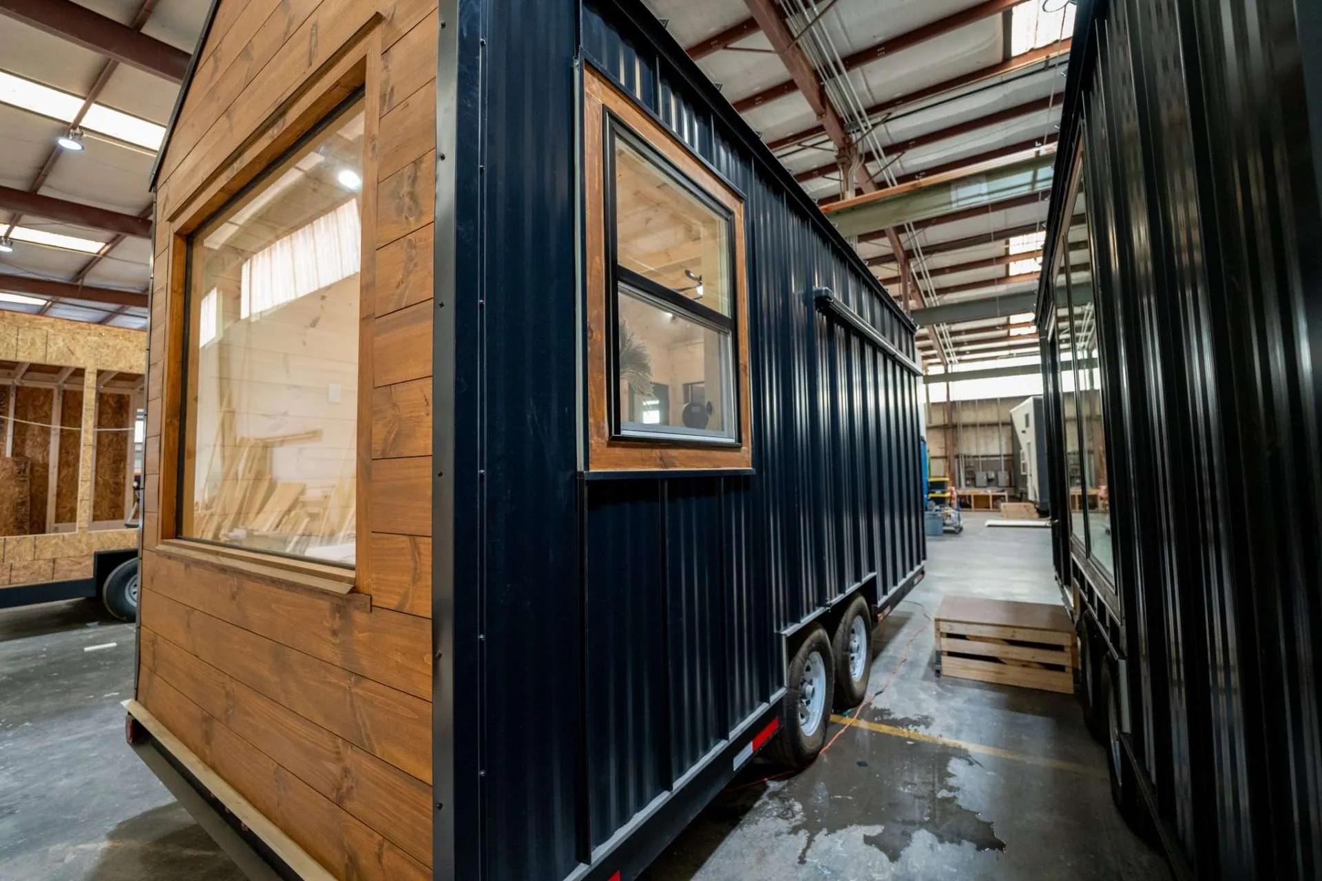 Standing Seam Metal Exterior - Kemi by Dragon Tiny Homes