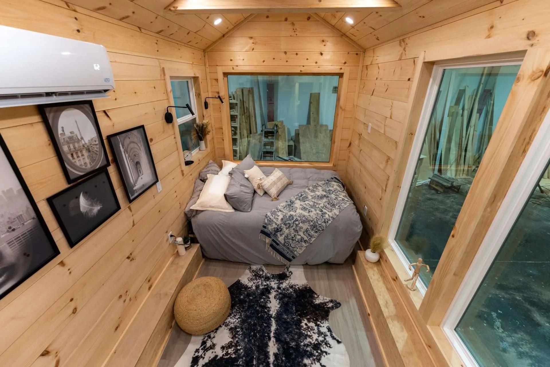 Living Room with Sofa Bed - Kemi by Dragon Tiny Homes