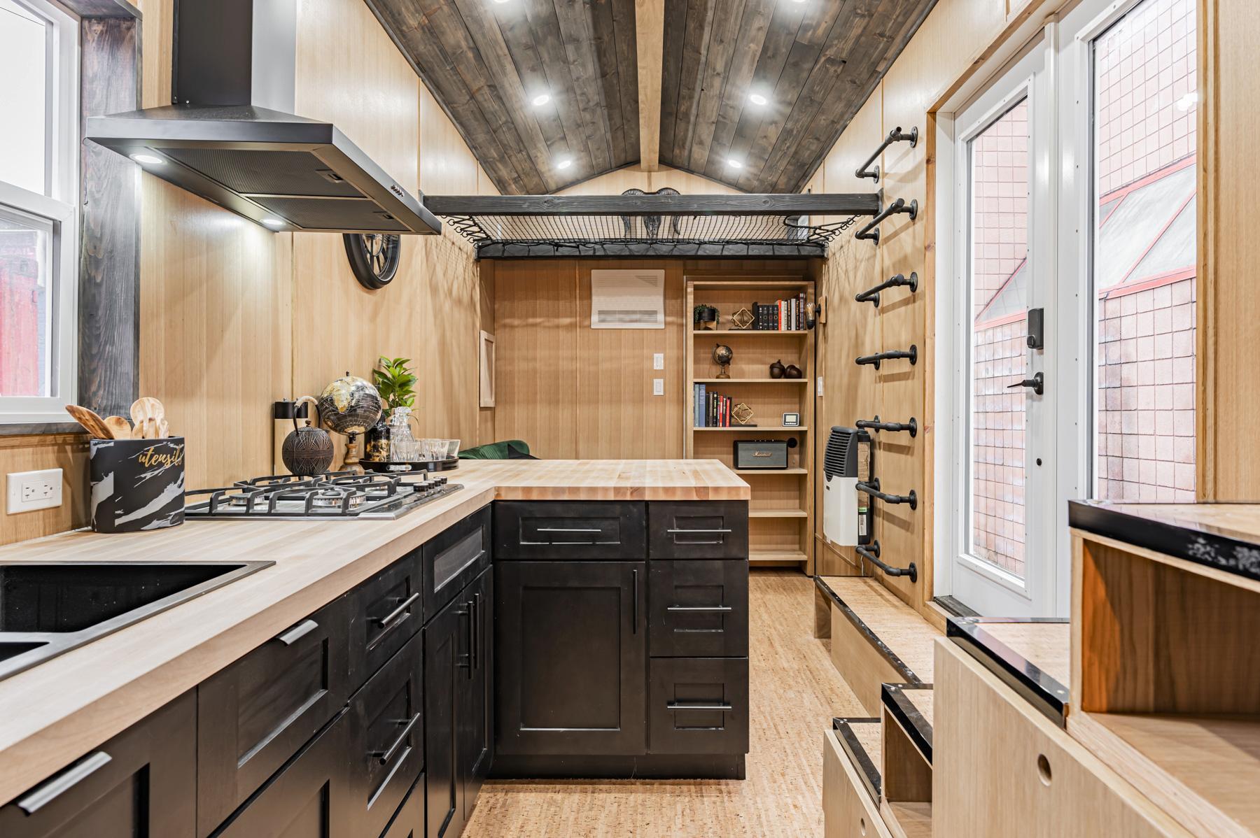 L-Shaped Kitchen - Sherloak Homes by Acorn Tiny Homes