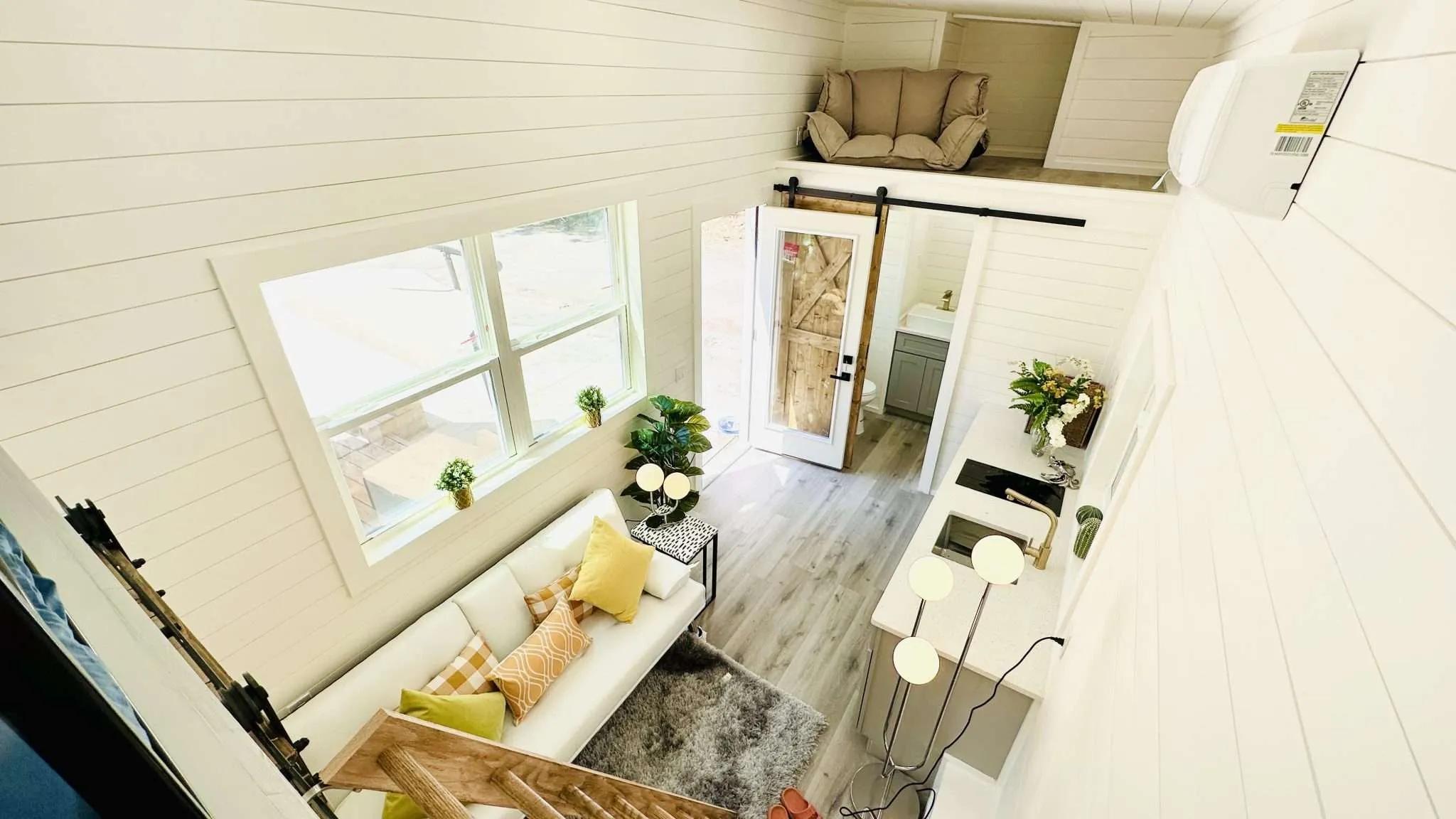 Interior Aerial View - Avalon by Dragon Tiny Homes