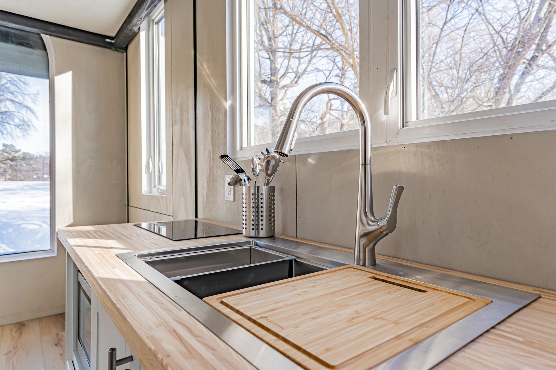 Kitchen Sink with Cutting Board - Elevate by Acorn Tiny Homes