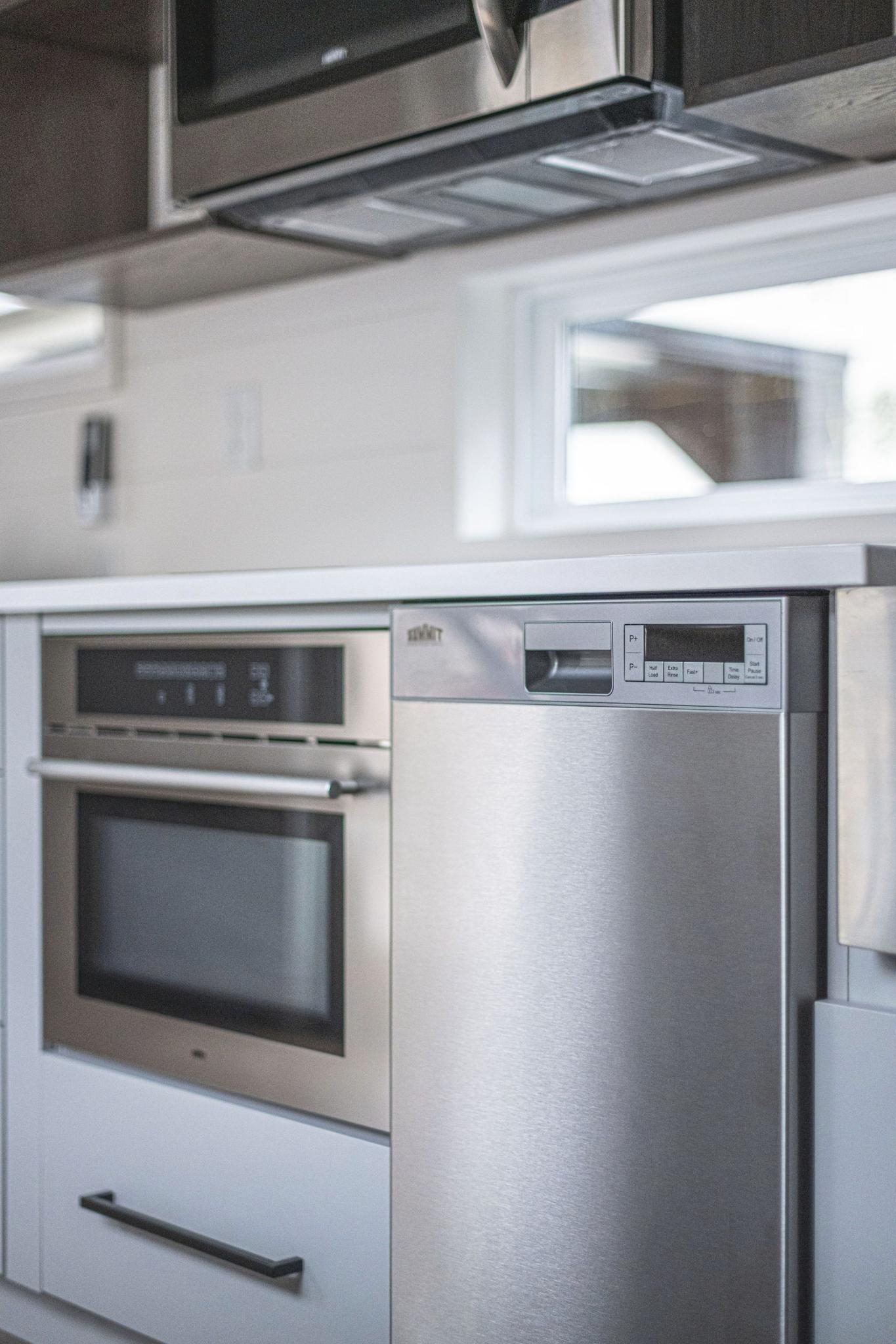 Oven and Dishwasher - Jock Tiny House by Movable Roots