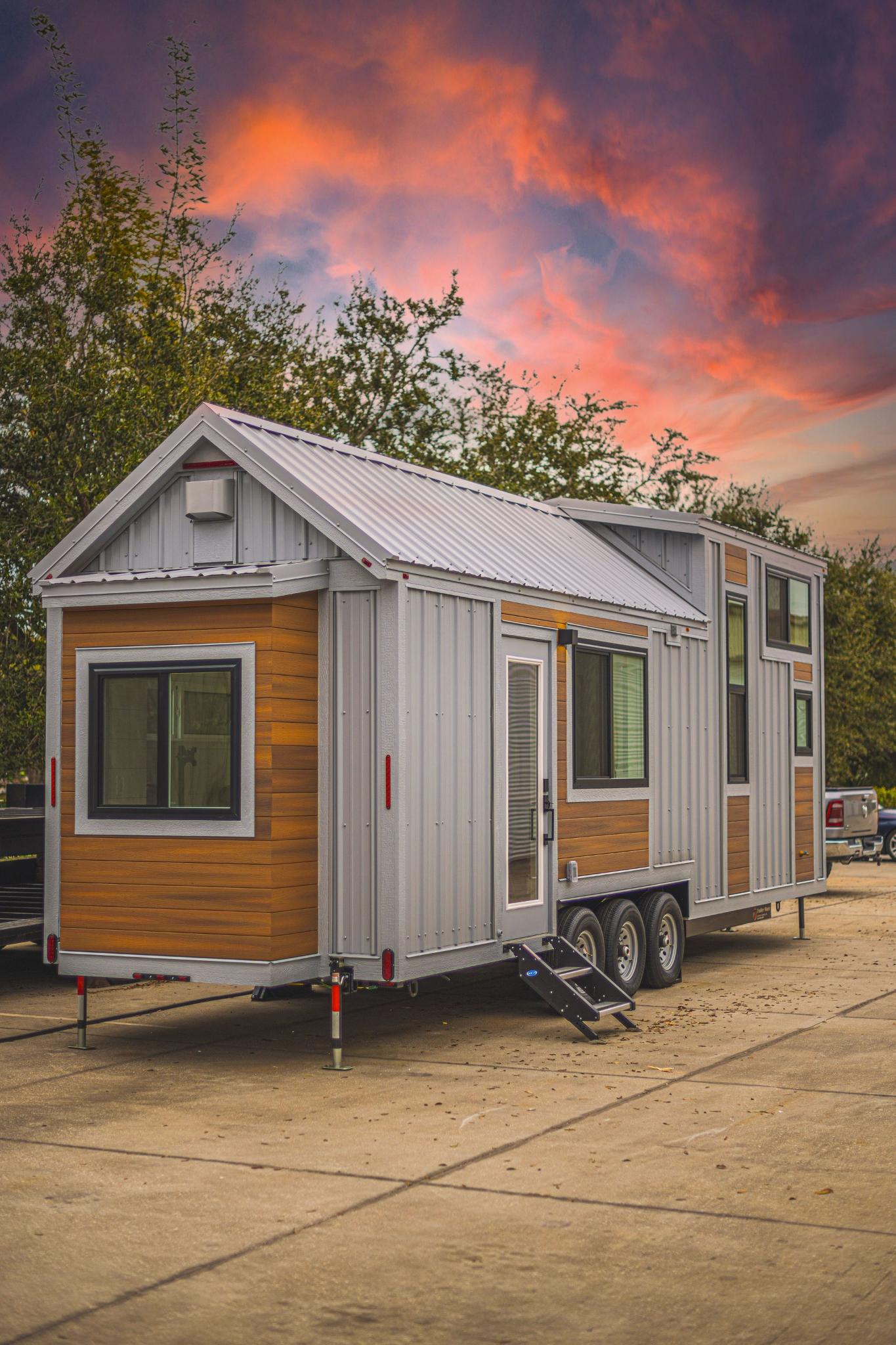 Industrial Style Exterior - Jock Tiny House by Movable Roots