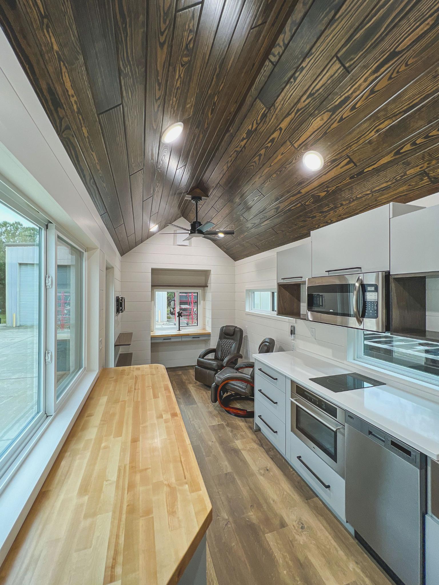 Dining Area with View - Jock Tiny House by Movable Roots