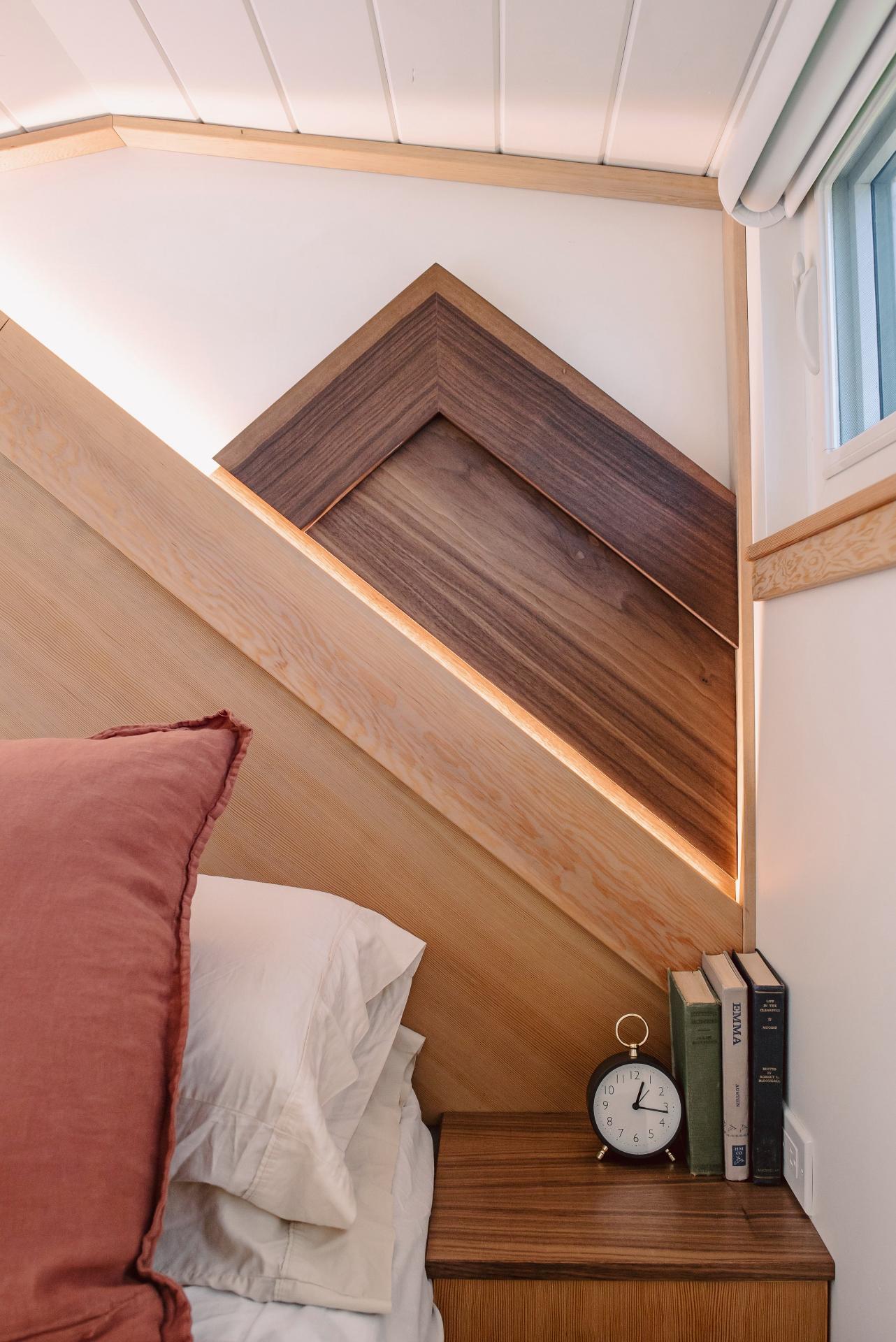 Night Stand Next to Bed - Macdonald by Fritz Tiny Homes