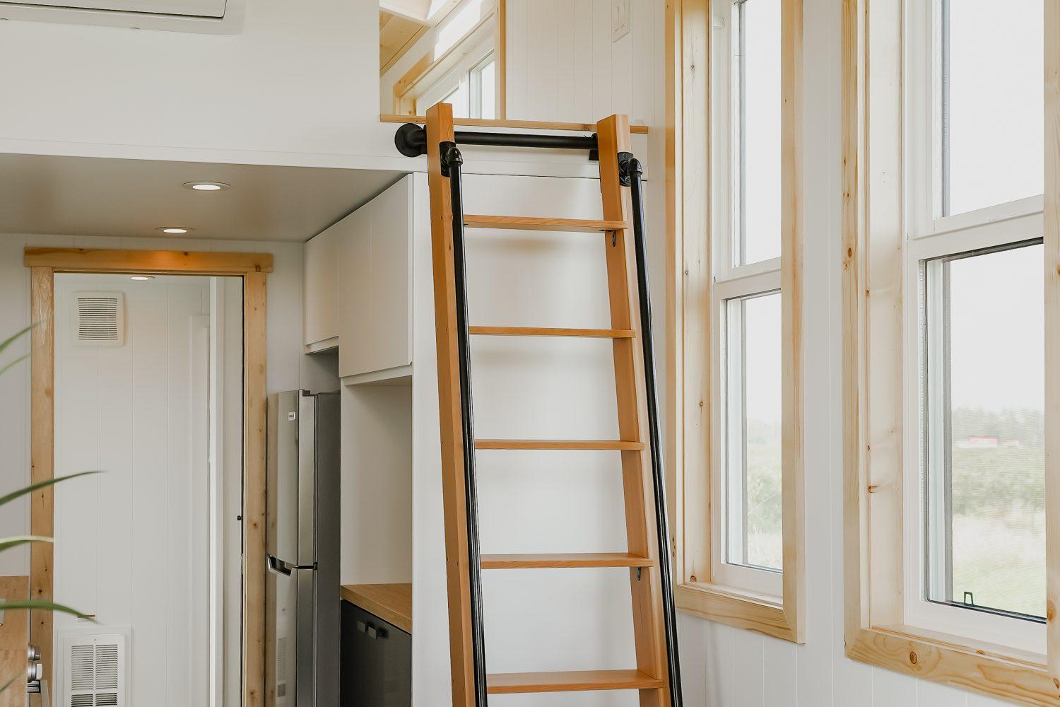 Ladder to Loft - Onyx 2630 by Mint Tiny House Company