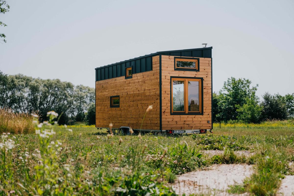 Modern Tiny House with Wood Exterior - Elbrus by Berghaus